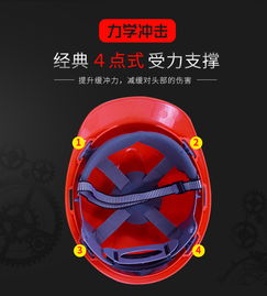 華特ABS塑料工程防砸安全帽 建筑工地頭部防護(hù)的堅(jiān)實(shí)屏障